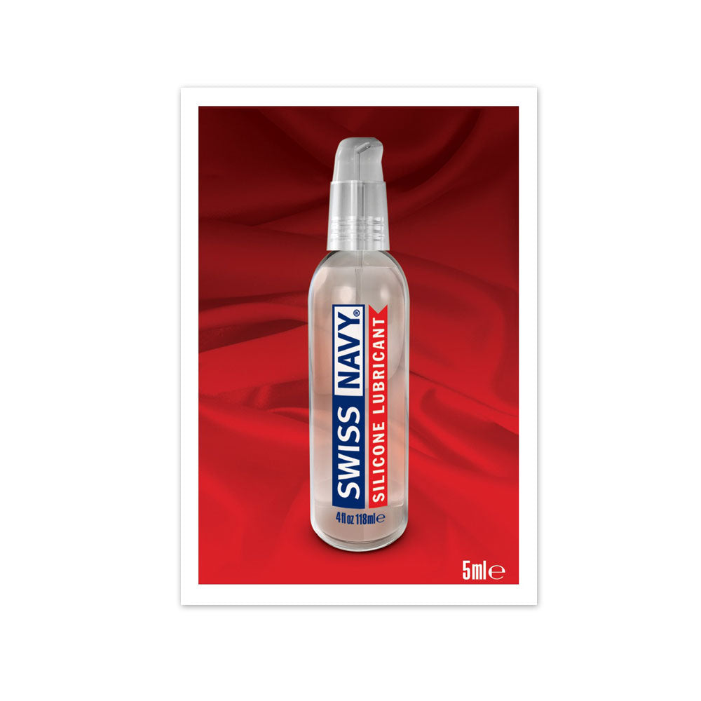 Sachet Lubricante Base Silicona Swiss Navy 5 ml